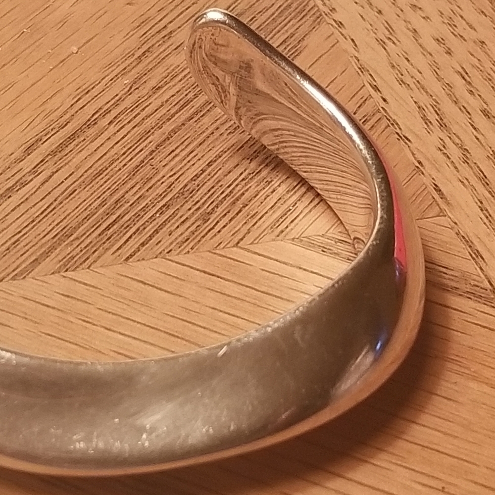 Tiffany & Co Elsa Peretti Sterling Swirl Cuff